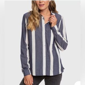 Roxy Mess Is Mine Stripe Long Sleeve Shirt